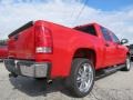 2009 Fire Red GMC Sierra 1500 SLE Crew Cab  photo #7