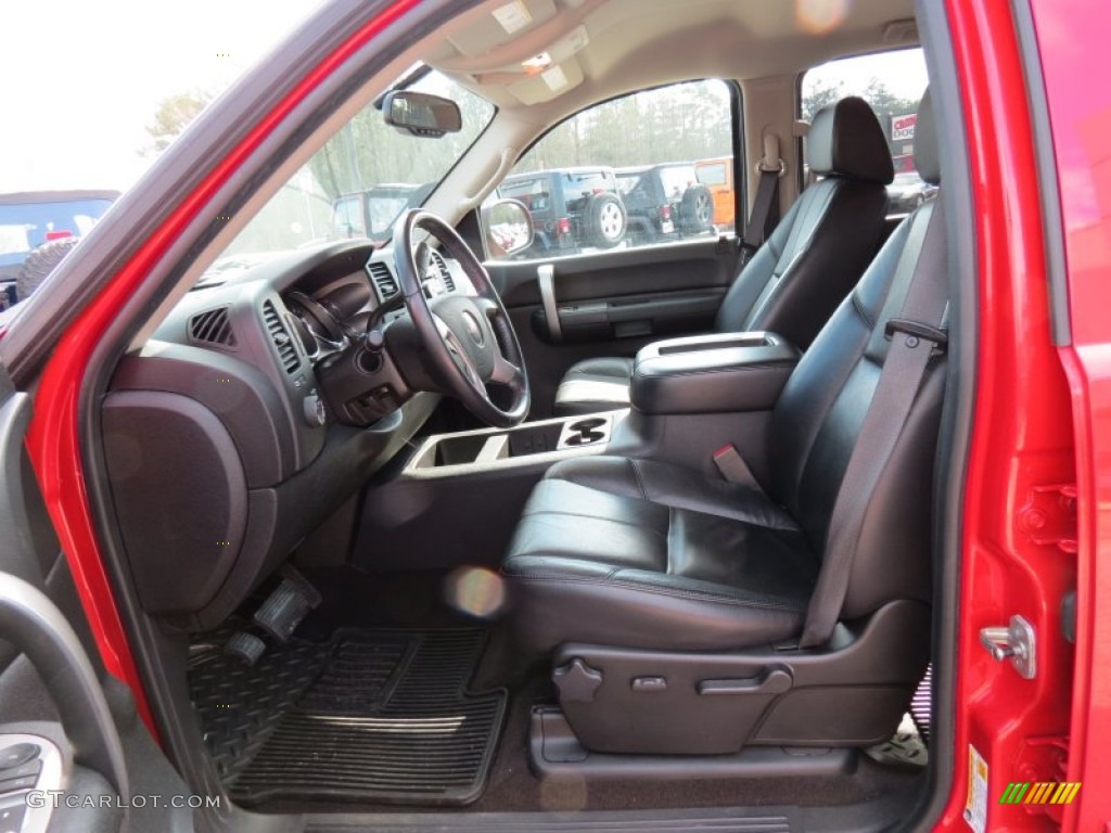 2009 GMC Sierra 1500 SLE Crew Cab Front Seat Photo #77039517