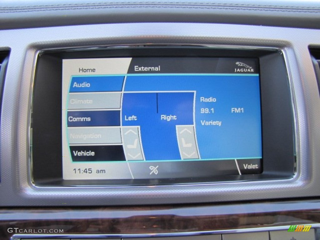 2010 Jaguar XF Premium Sport Sedan Controls Photo #77039523