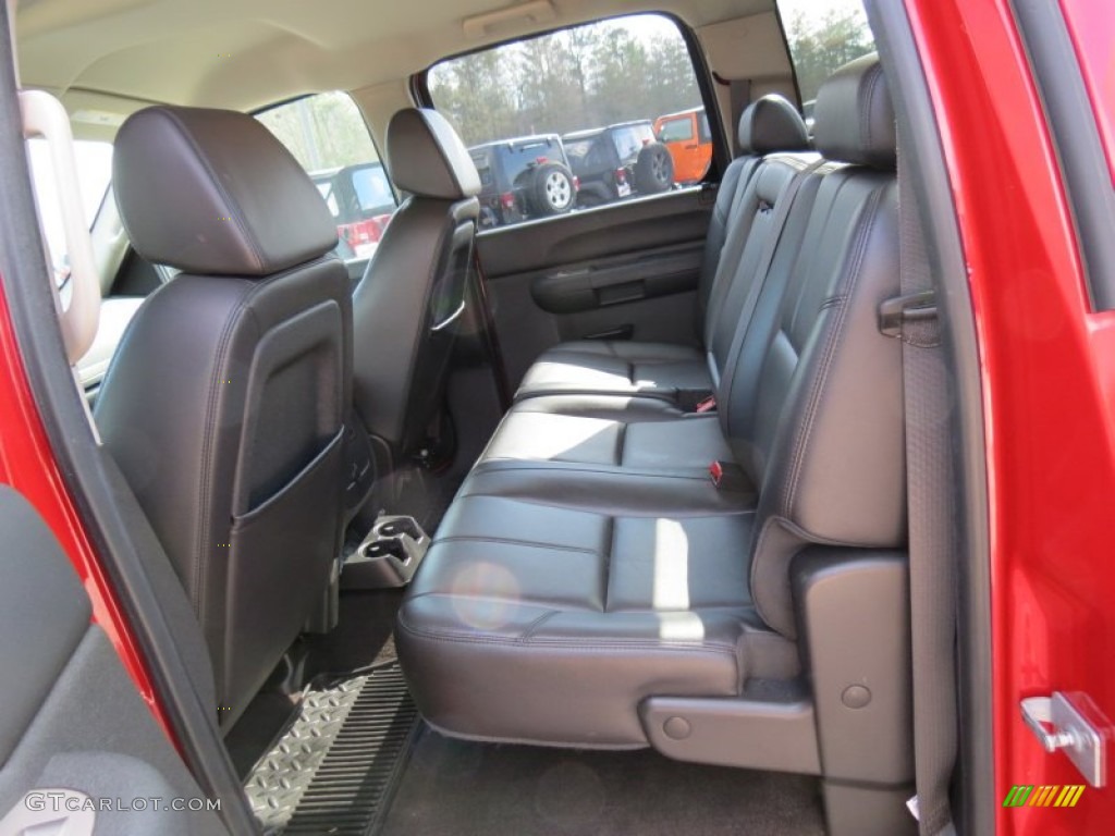 2009 GMC Sierra 1500 SLE Crew Cab Rear Seat Photos