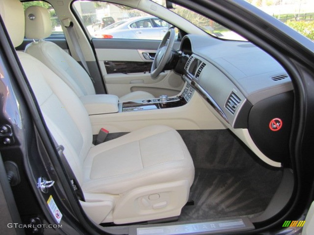 Ivory Interior 2010 Jaguar XF Premium Sport Sedan Photo #77039571