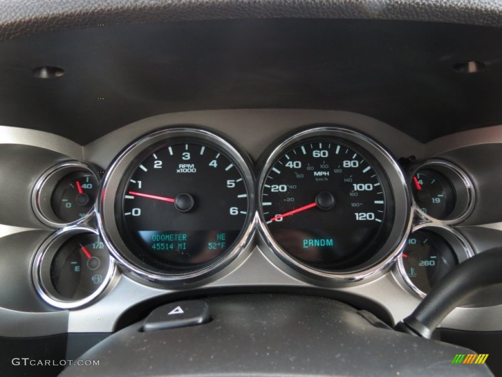 2009 GMC Sierra 1500 SLE Crew Cab Gauges Photo #77039669