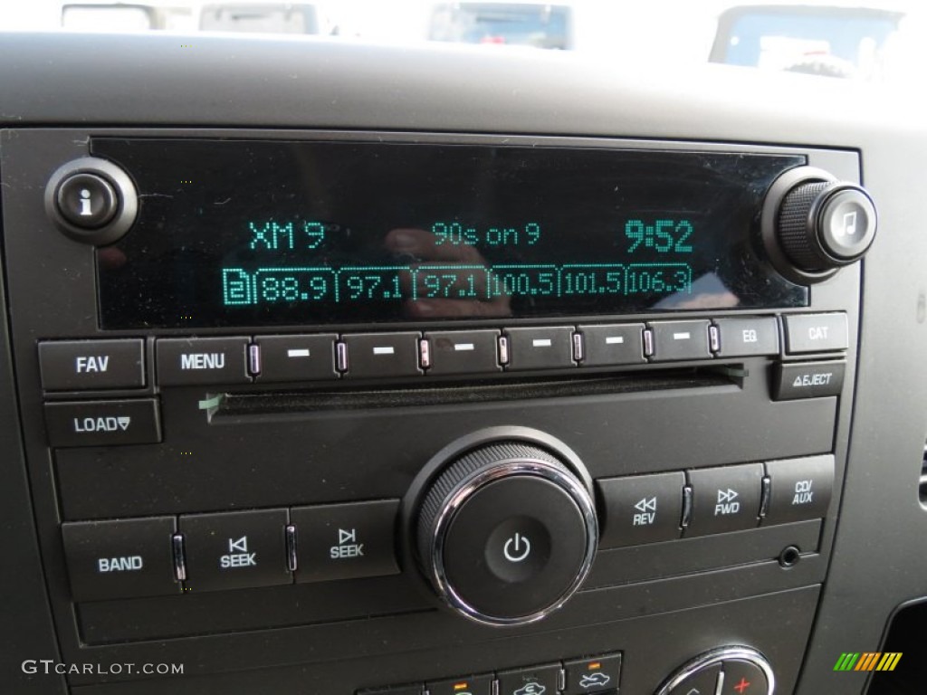 2009 GMC Sierra 1500 SLE Crew Cab Audio System Photo #77039687