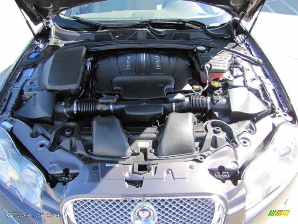 2010 Jaguar XF Premium Sport Sedan 5.0 Liter DOHC 32-Valve VVT V8 Engine Photo #77039928