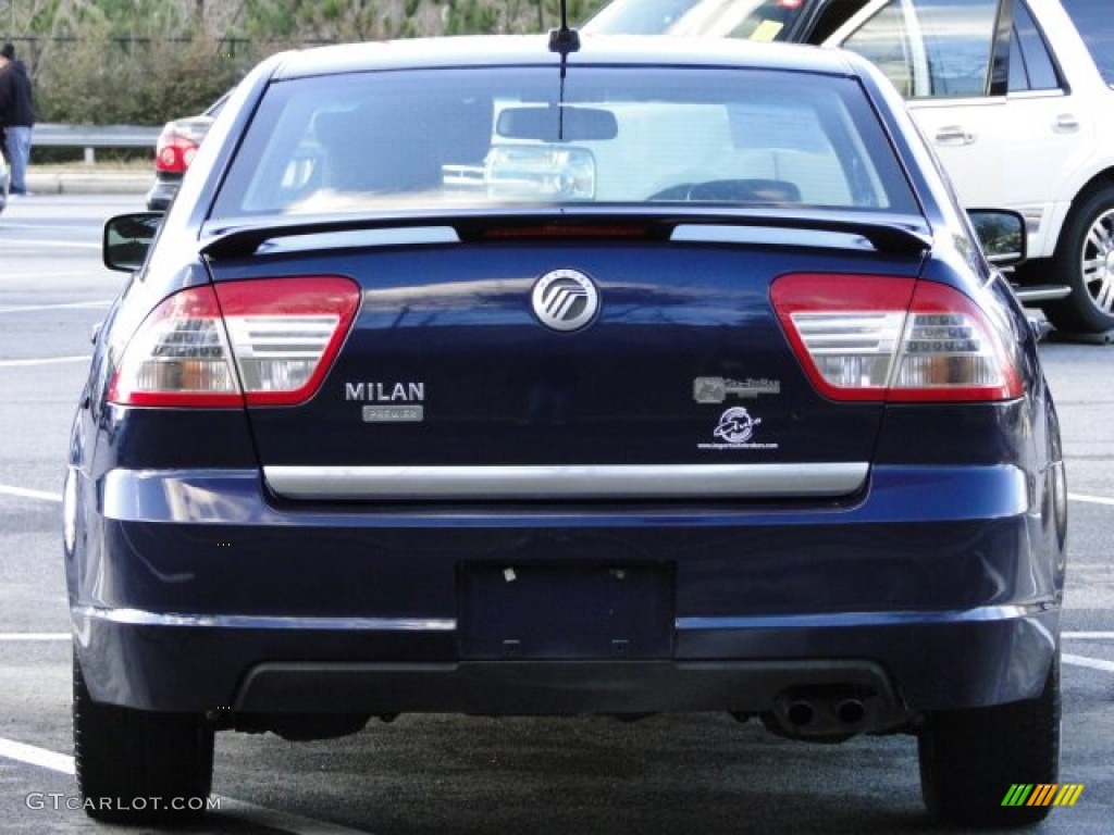 2007 Milan I4 Premier - Dark Blue Pearl Metallic / Medium Light Stone/Dark Charcoal photo #6