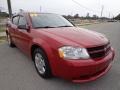 2009 Inferno Red Crystal Pearl Dodge Avenger SXT  photo #10