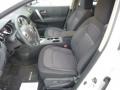 Black 2013 Nissan Rogue SV AWD Interior Color