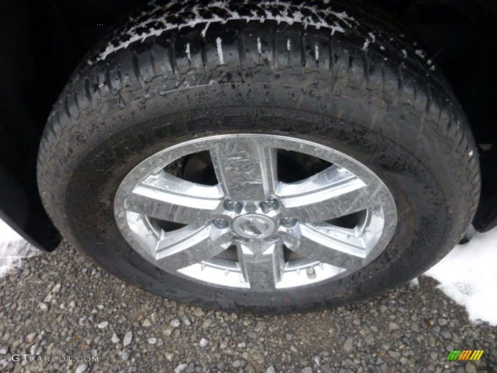 2013 Armada Platinum 4WD - Midnight Garnet / Almond photo #8