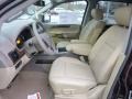 Front Seat of 2013 Armada Platinum 4WD
