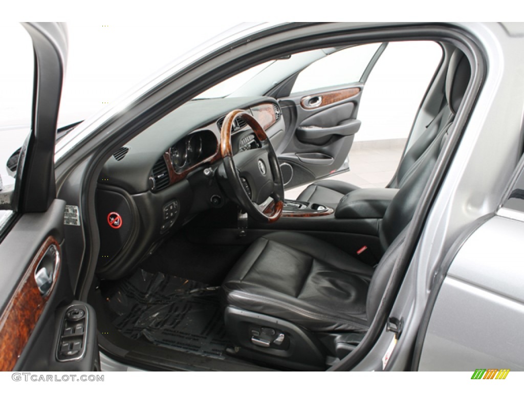 Charcoal Interior 2008 Jaguar XJ XJ8 L Photo #77042061