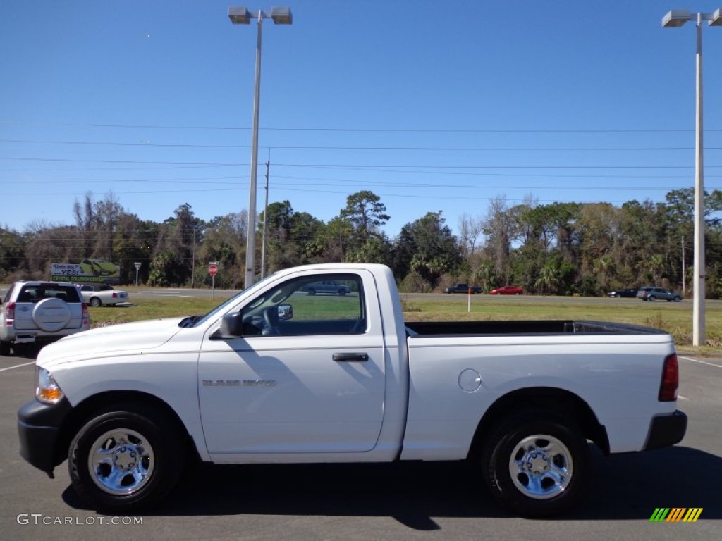 Bright White 2012 Dodge Ram 1500 ST Regular Cab Exterior Photo #77042815