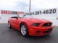 2013 Race Red Ford Mustang V6 Convertible  photo #12