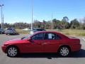 2005 Vivid Red Metallic Lincoln LS V8  photo #2