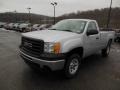 2013 Quicksilver Metallic GMC Sierra 1500 Regular Cab 4x4  photo #2