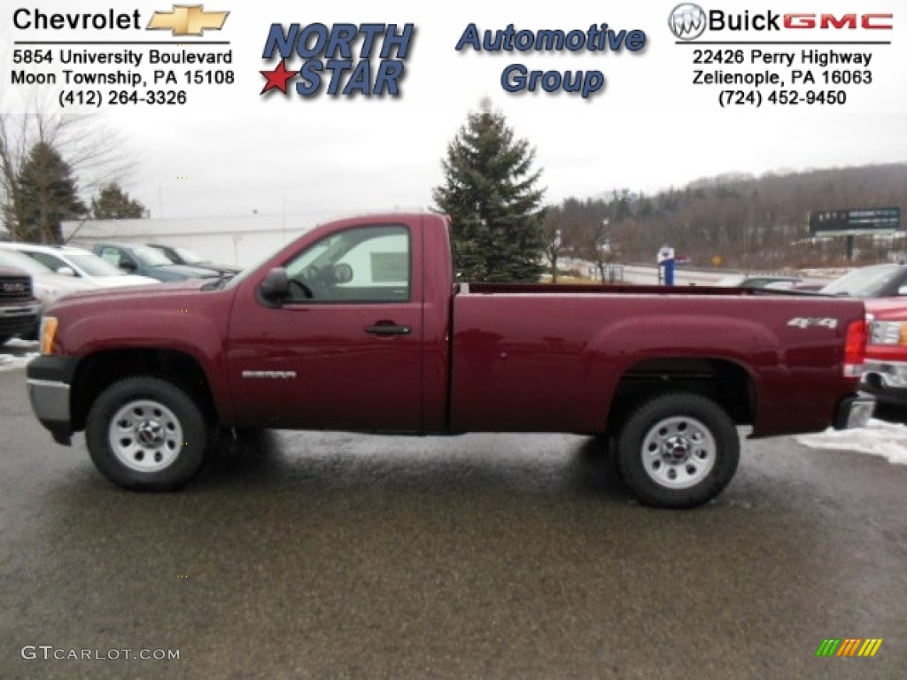 Sonoma Red Metallic GMC Sierra 1500