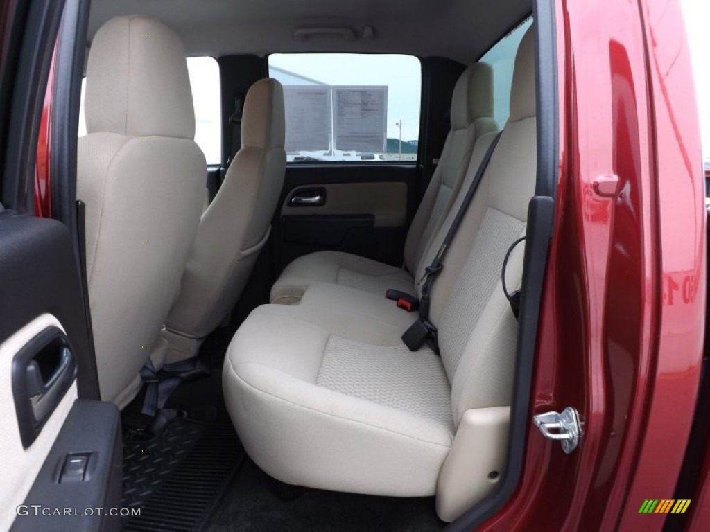 2010 Chevrolet Colorado LT Crew Cab Rear Seat Photo #77044700