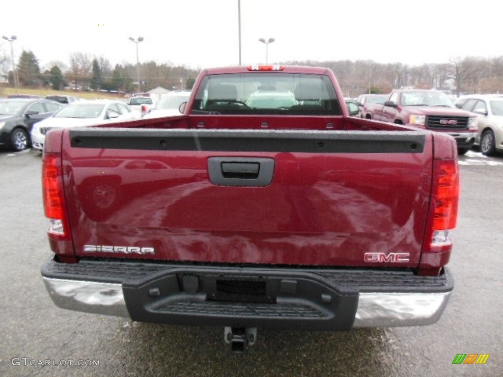 2013 Sierra 1500 Regular Cab 4x4 - Sonoma Red Metallic / Dark Titanium photo #7