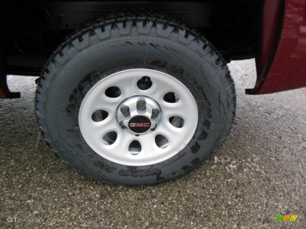 2013 Sierra 1500 Regular Cab 4x4 - Sonoma Red Metallic / Dark Titanium photo #9