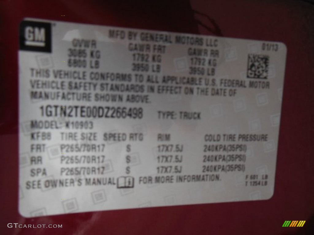 2013 Sierra 1500 Regular Cab 4x4 - Sonoma Red Metallic / Dark Titanium photo #20