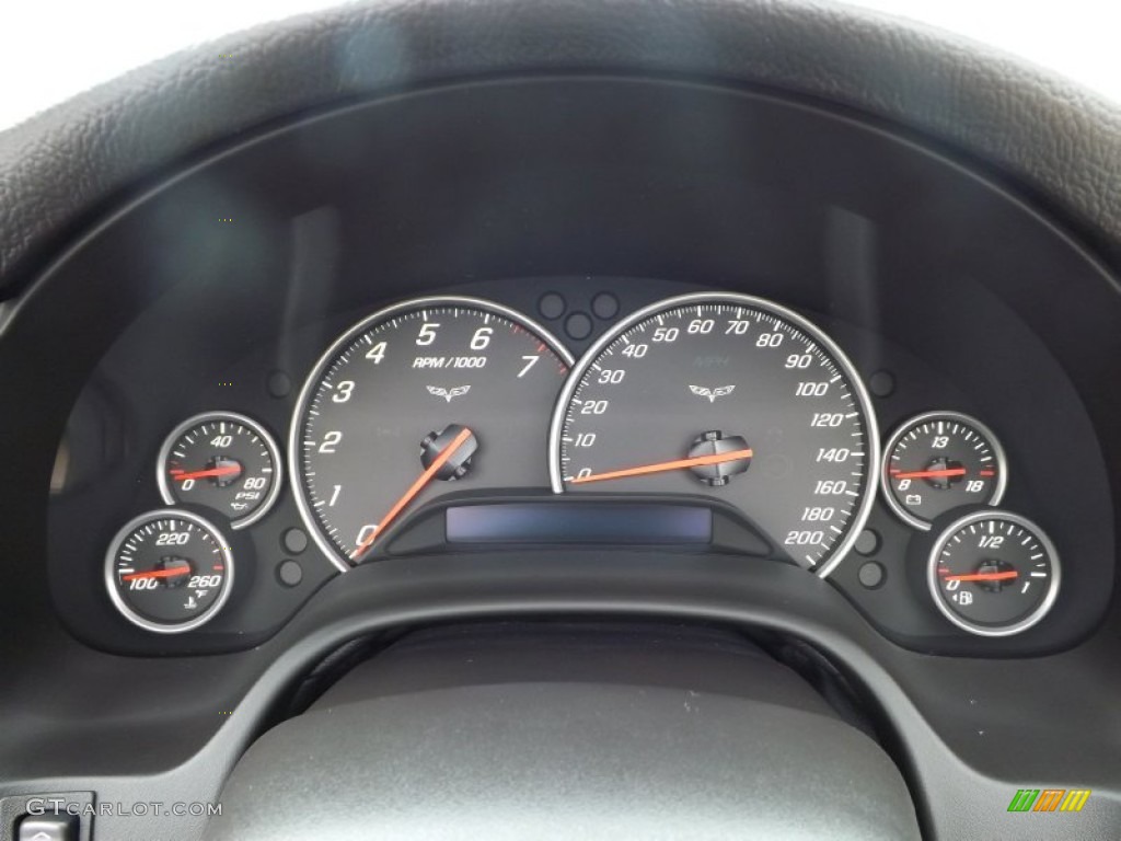 2010 Chevrolet Corvette Convertible Gauges Photo #77045203