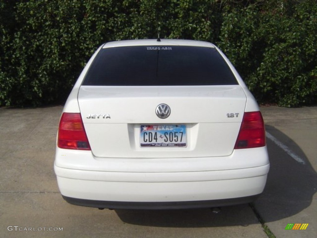 2002 Jetta GLS 1.8T Sedan - Cool White / Beige photo #2