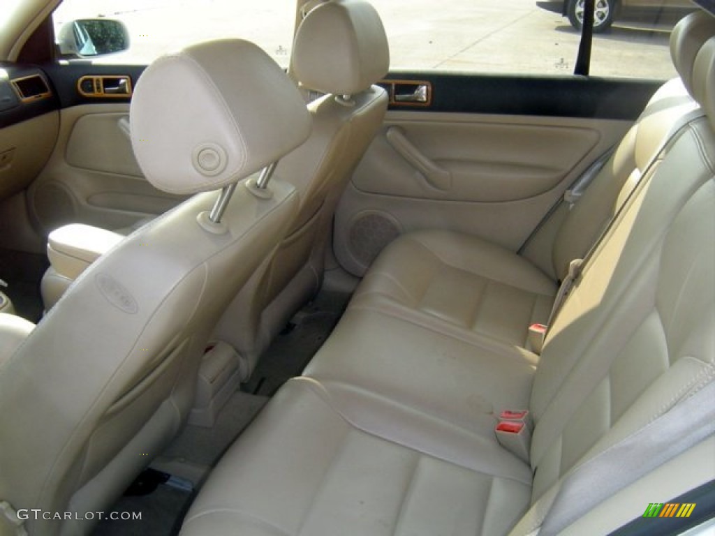 2002 Jetta GLS 1.8T Sedan - Cool White / Beige photo #5