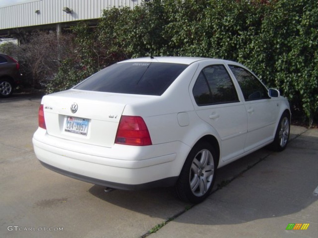 2002 Jetta GLS 1.8T Sedan - Cool White / Beige photo #12