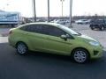 2013 Lime Squeeze Ford Fiesta SE Sedan  photo #9