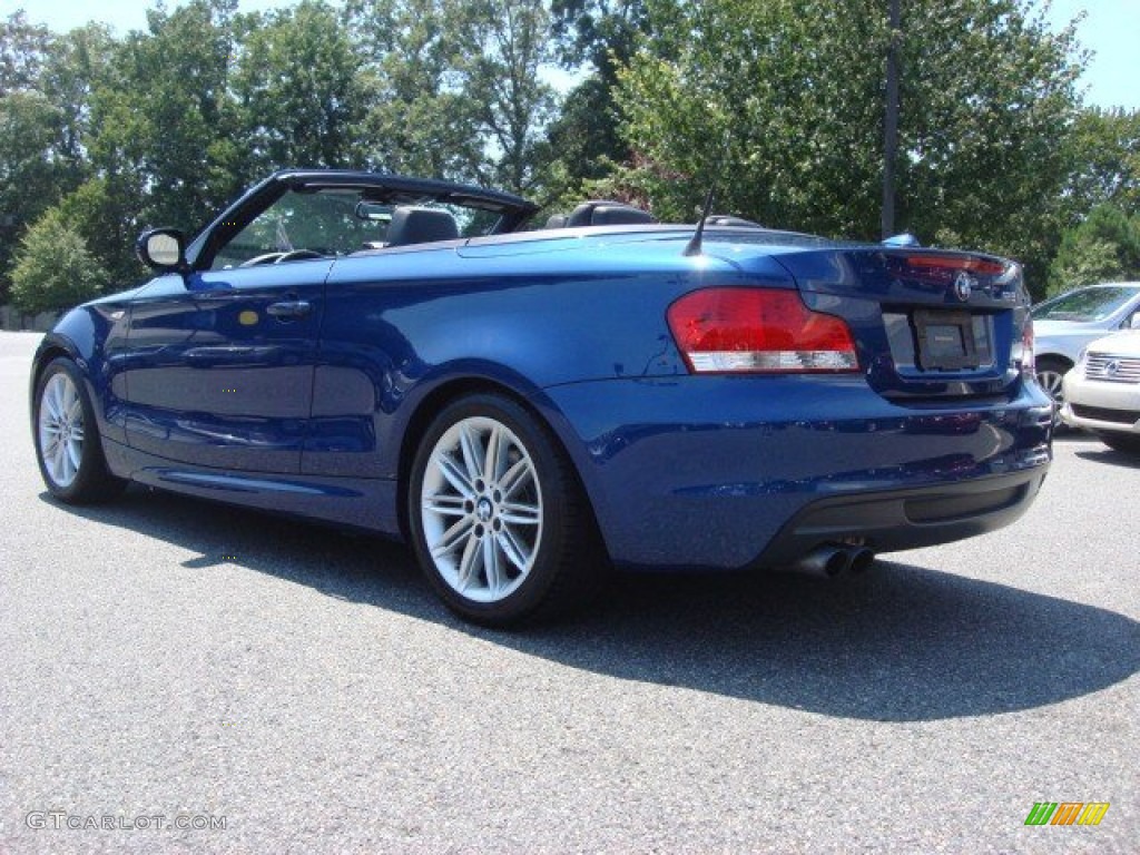 2010 1 Series 128i Convertible - Le Mans Blue Metallic / Black photo #5