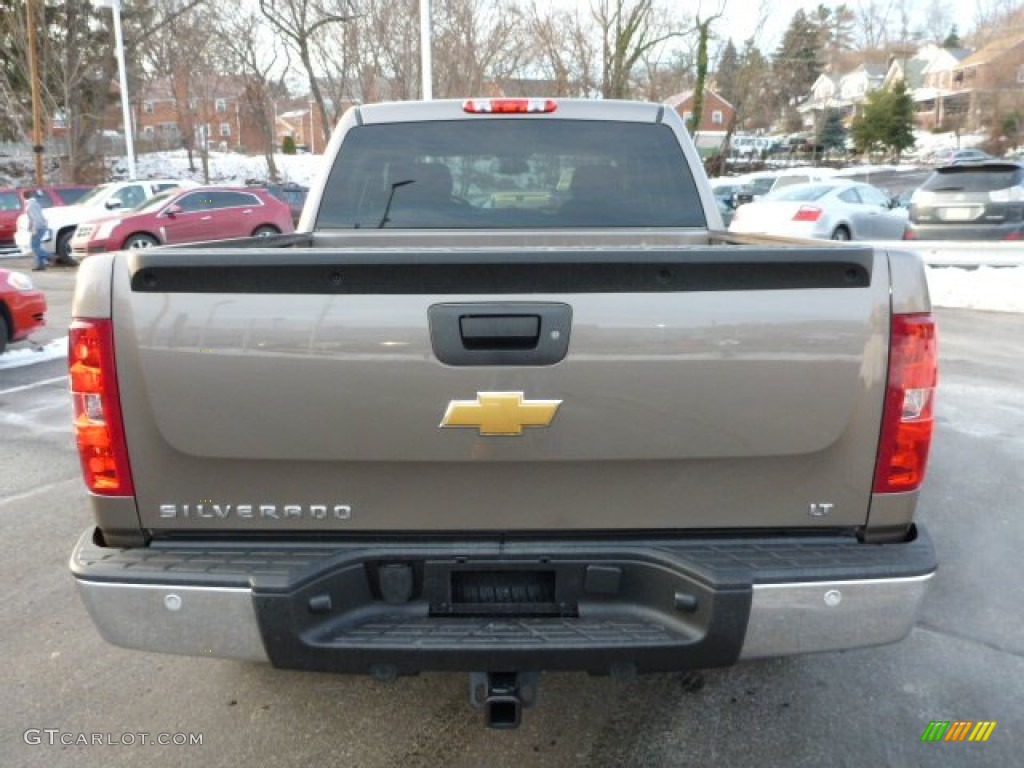 2013 Silverado 1500 LT Crew Cab 4x4 - Mocha Steel Metallic / Ebony photo #3