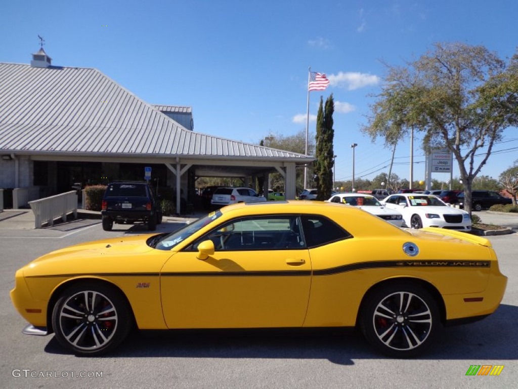 Stinger Yellow 2012 Dodge Challenger SRT8 Yellow Jacket Exterior Photo #77046523