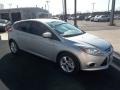 2013 Ingot Silver Ford Focus SE Hatchback  photo #10