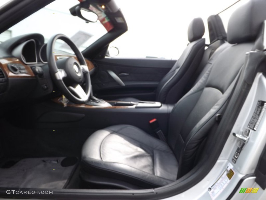 2005 BMW Z4 3.0i Roadster Front Seat Photo #77046845
