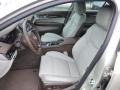 Light Platinum/Brownstone Accents 2013 Cadillac ATS 2.0L Turbo Luxury AWD Interior Color