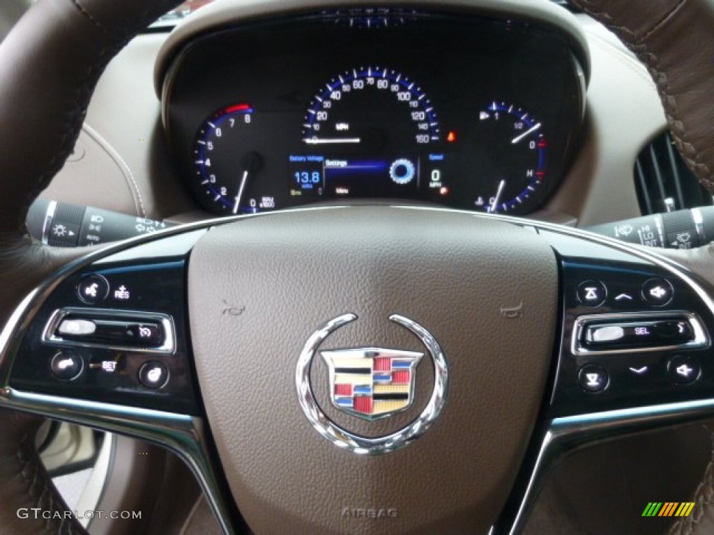 2013 Cadillac ATS 2.0L Turbo Luxury AWD Controls Photo #77047989