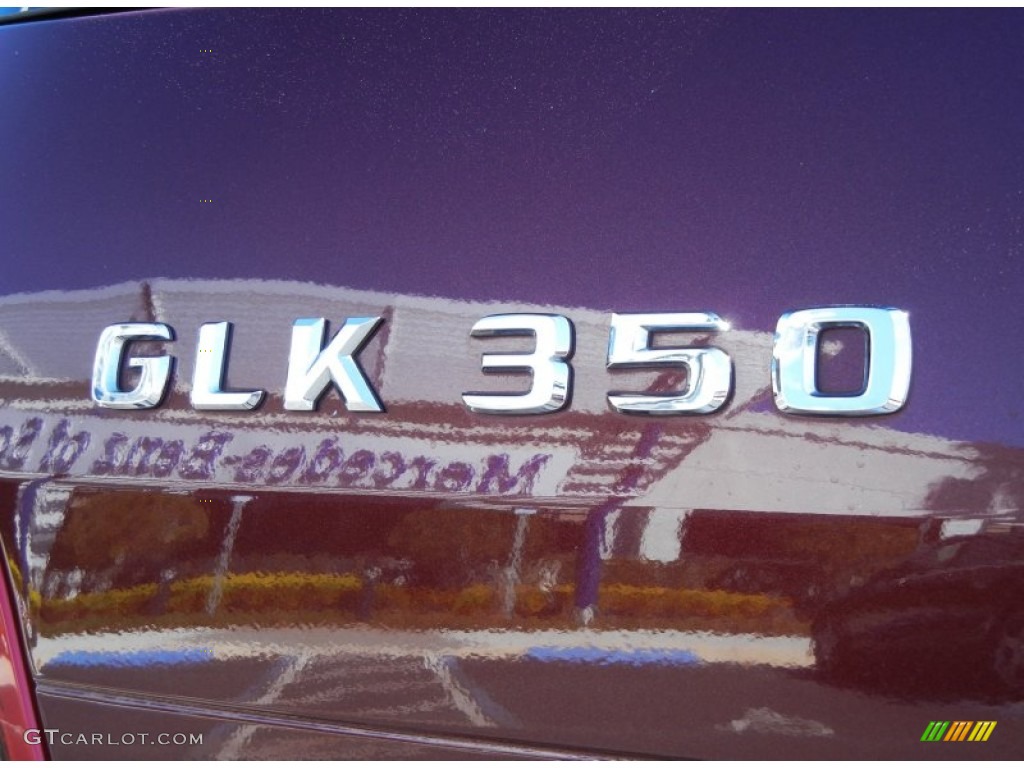 2011 GLK 350 - Barolo Red Metallic / Almond/Black photo #9