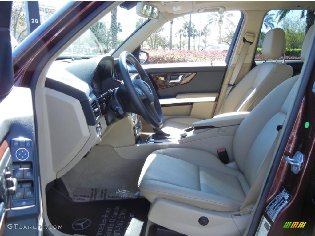 2011 GLK 350 - Barolo Red Metallic / Almond/Black photo #11