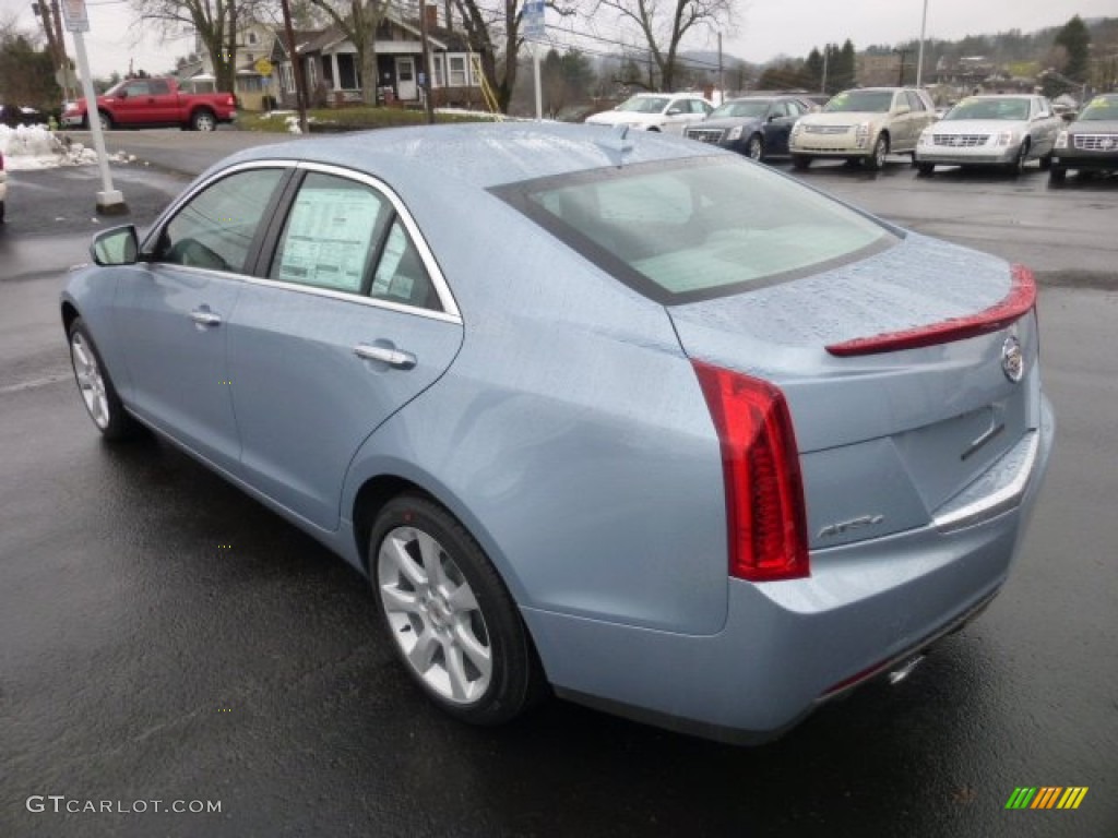 Glacier Blue Metallic 2013 Cadillac ATS 2.0L Turbo AWD Exterior Photo #77048155