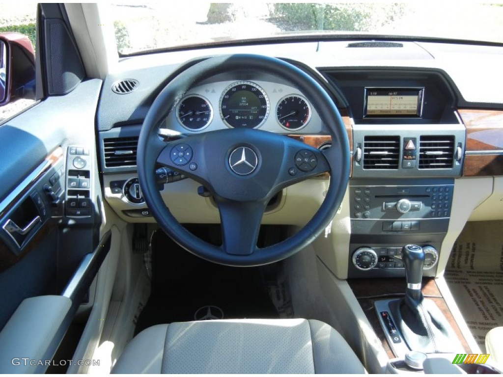 2011 GLK 350 - Barolo Red Metallic / Almond/Black photo #20