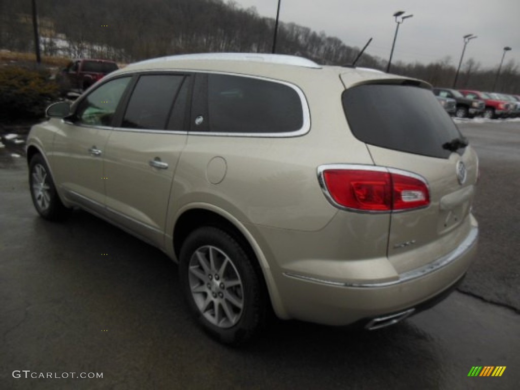 2013 Enclave Leather AWD - Champagne Silver Metallic / Choccachino Leather photo #8