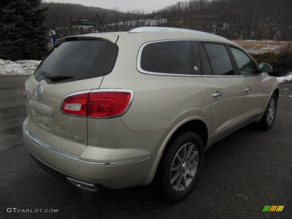 2013 Enclave Leather AWD - Champagne Silver Metallic / Choccachino Leather photo #6