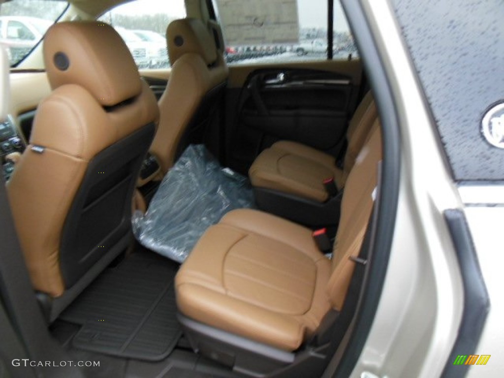2013 Enclave Leather AWD - Champagne Silver Metallic / Choccachino Leather photo #13