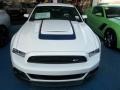 Performance White 2013 Ford Mustang Roush Stage 1 Coupe Exterior