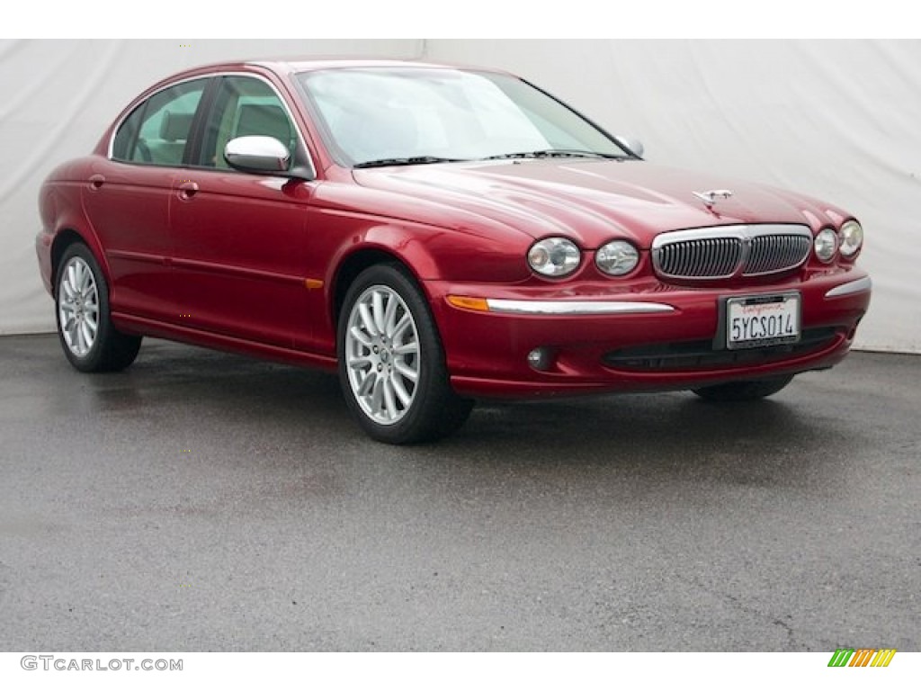 Radiance Red Metallic Jaguar X-Type