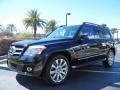 2010 Obsidian Black Metallic Mercedes-Benz GLK 350 4Matic  photo #3