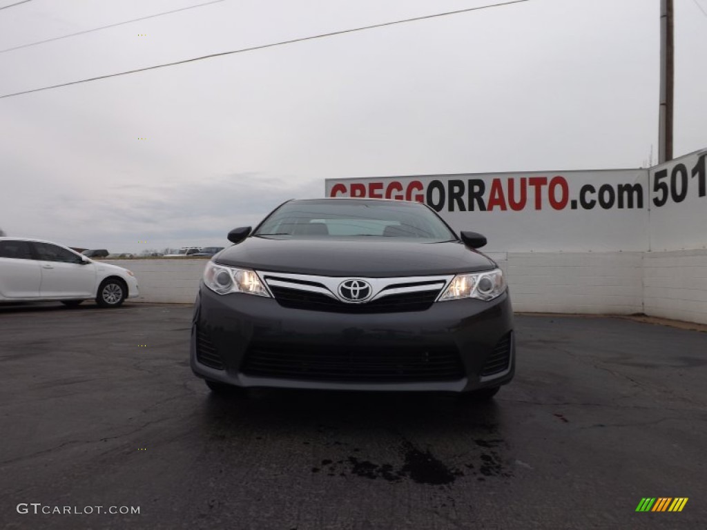 2013 Camry LE - Magnetic Gray Metallic / Ash photo #2