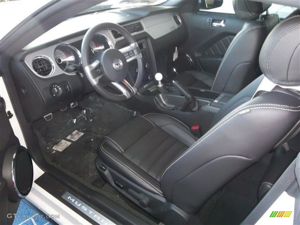 Roush Black Interior 2013 Ford Mustang Roush Stage 1 Coupe Photo #77049253