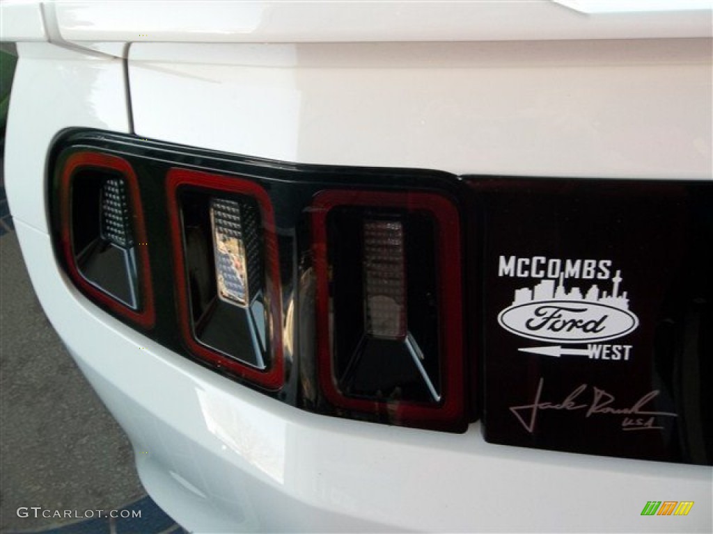 2013 Mustang Roush Stage 1 Coupe - Performance White / Roush Black photo #12