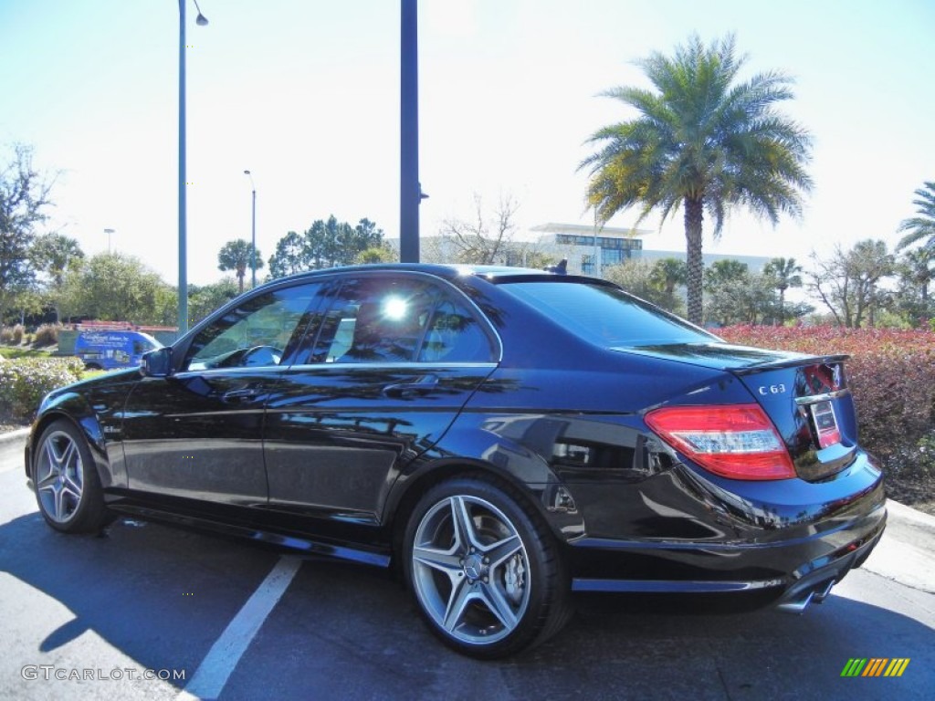Black 2010 Mercedes-Benz C 63 AMG Exterior Photo #77049900