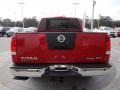 2012 Red Alert Nissan Titan SV Crew Cab  photo #7